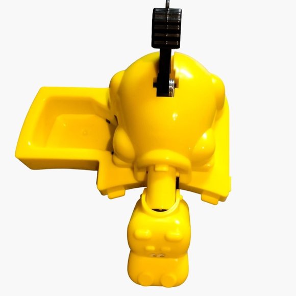 Hungry Hungry Hippos Game Replacement Parts Yellow Hippo Bottomless Potamus - Picture 1 of 3